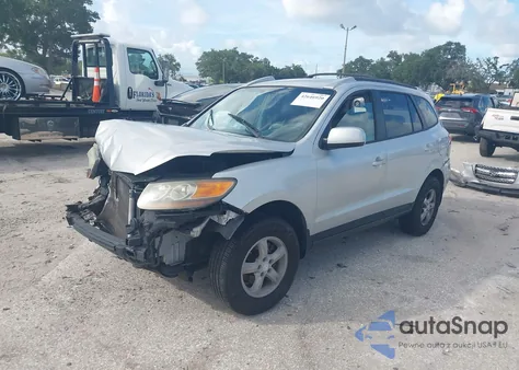 2007 Hyundai Santa Fe Gls z USA, uszkodzony, nr VIN 5NMSG13D57H085713